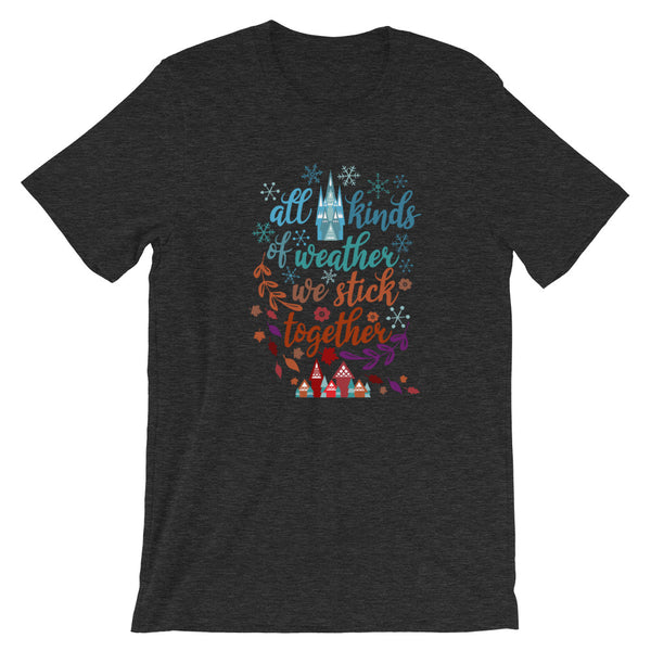 Disney Frozen Christmas T-Shirt Anna and Elsa Disney Sisters Disney Shirt White Christmas T-Shirt