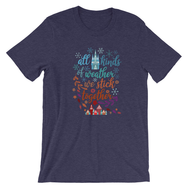 Disney Frozen Christmas T-Shirt Anna and Elsa Disney Sisters Disney Shirt White Christmas T-Shirt