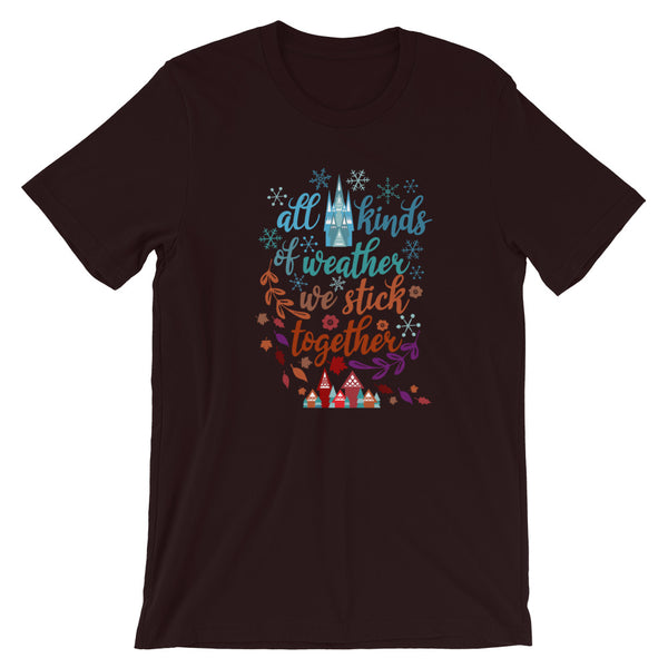 Disney Frozen Christmas T-Shirt Anna and Elsa Disney Sisters Disney Shirt White Christmas T-Shirt