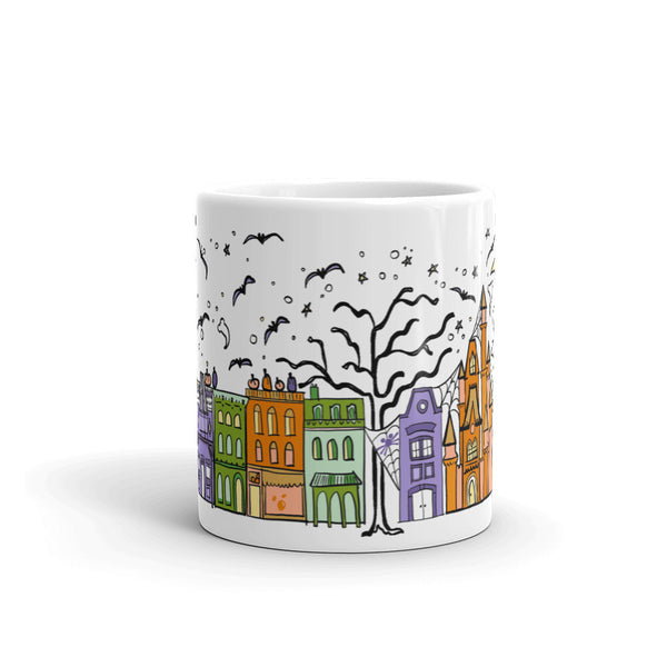 Main Street Halloween Disney Mug Halloween Castle Mug