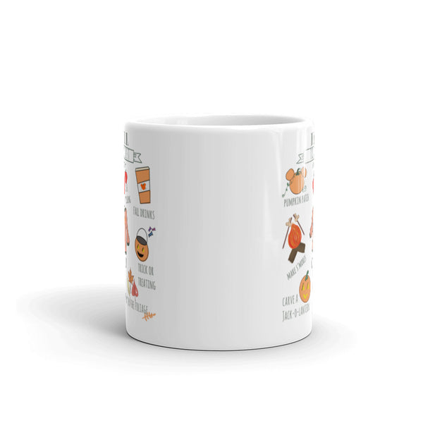 Disney Fall To-Do List Mug