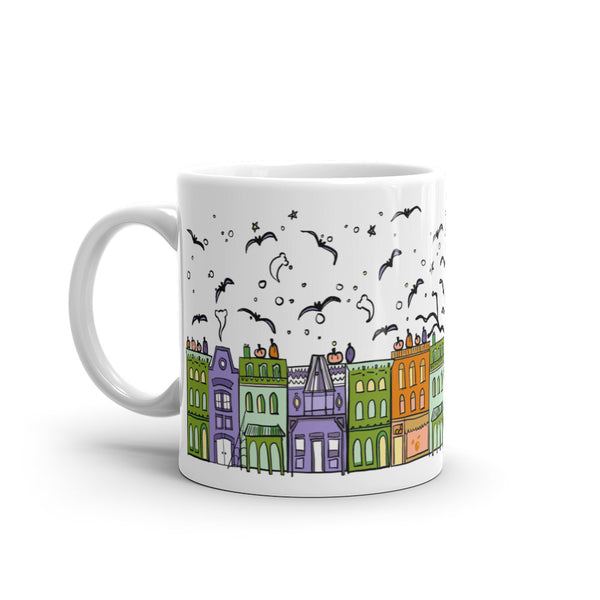 Main Street Halloween Disney Mug Halloween Castle Mug