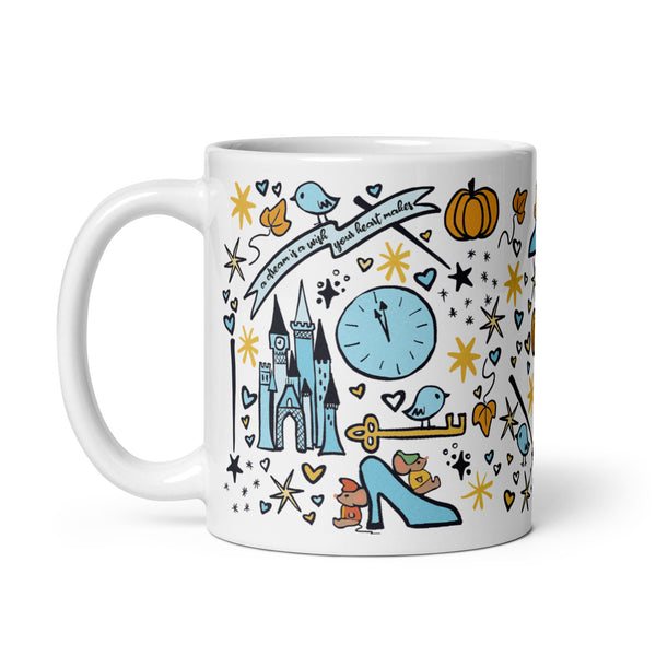 Cinderella Dreaming Mug Disney Princess Cinderella Mug