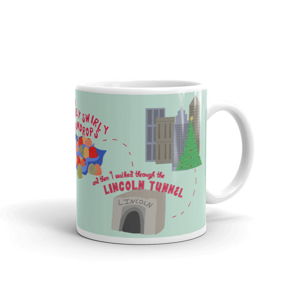 Buddy the Elf Christmas Story Holiday Movie White glossy mug