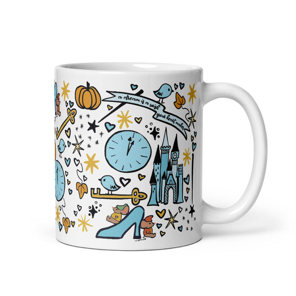 Cinderella Dreaming Mug Disney Princess Cinderella Mug