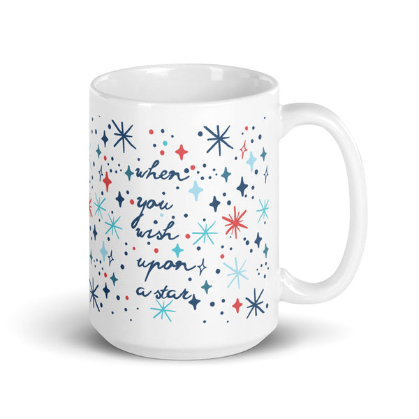 Jiminy Cricket Mug When you Wish Upon a Star Pinocchio Disney Mug