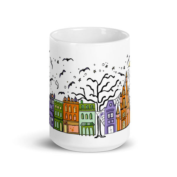 Main Street Halloween Disney Mug Halloween Castle Mug