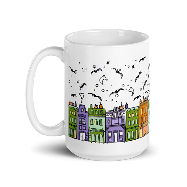 Main Street Halloween Disney Mug Halloween Castle Mug