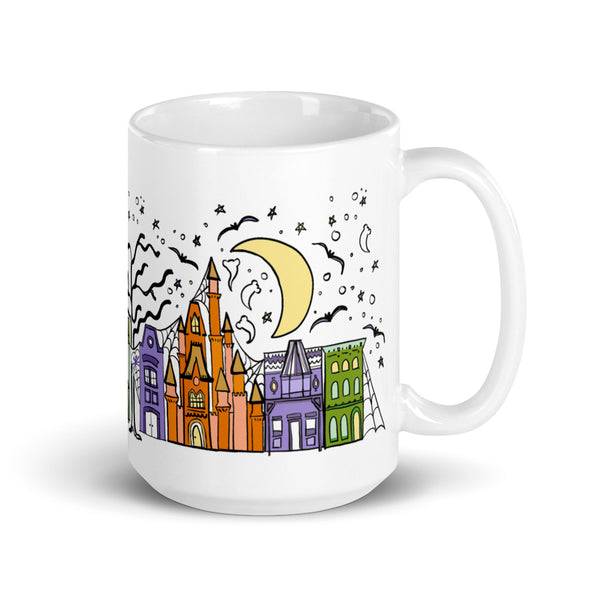 Main Street Halloween Disney Mug Halloween Castle Mug