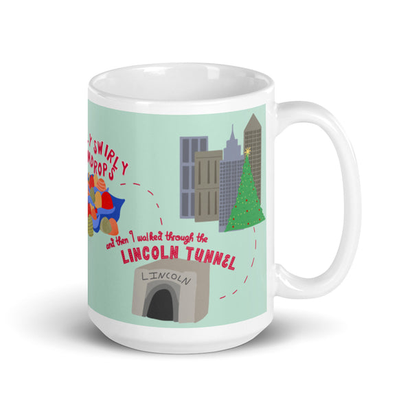 Buddy the Elf Christmas Story Holiday Movie White glossy mug