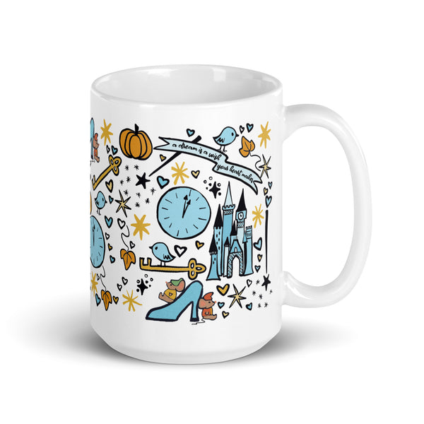 Cinderella Dreaming Mug Disney Princess Cinderella Mug