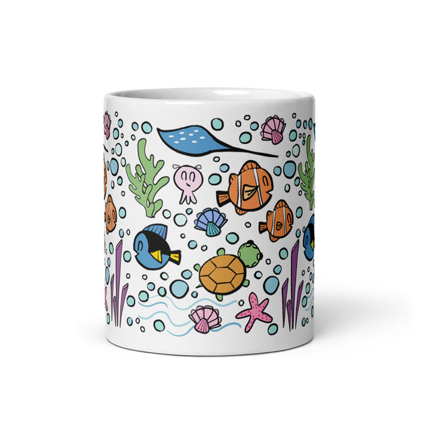 Finding Nemo Mug Disney Mug Just Keep Swimming Ocean Disney Gift Mug