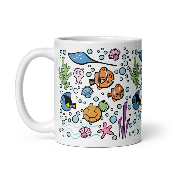Finding Nemo Mug Disney Mug Just Keep Swimming Ocean Disney Gift Mug