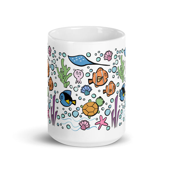 Finding Nemo Mug Disney Mug Just Keep Swimming Ocean Disney Gift Mug