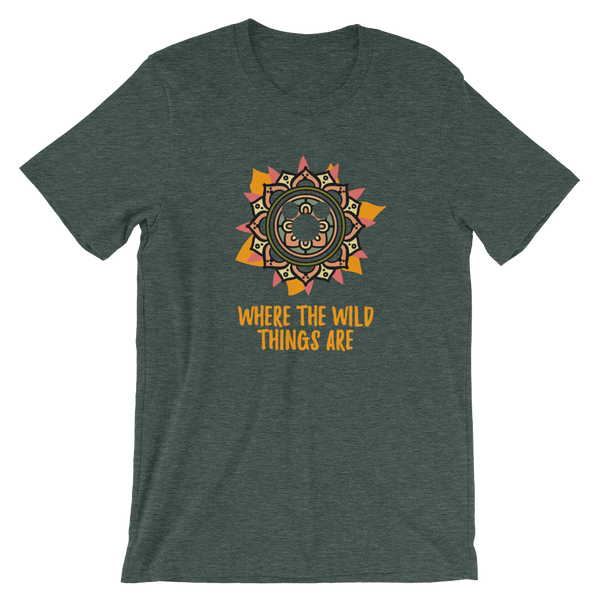 Where the Wild Things Are Animal Kingdom Shirt Mickey Mandala Disney T-Shirt
