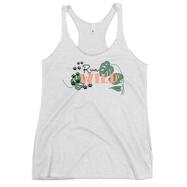 Lion King Run Wild RunDisney Tank Top Lion King Animal Kingdom Women's Racerback Tank
