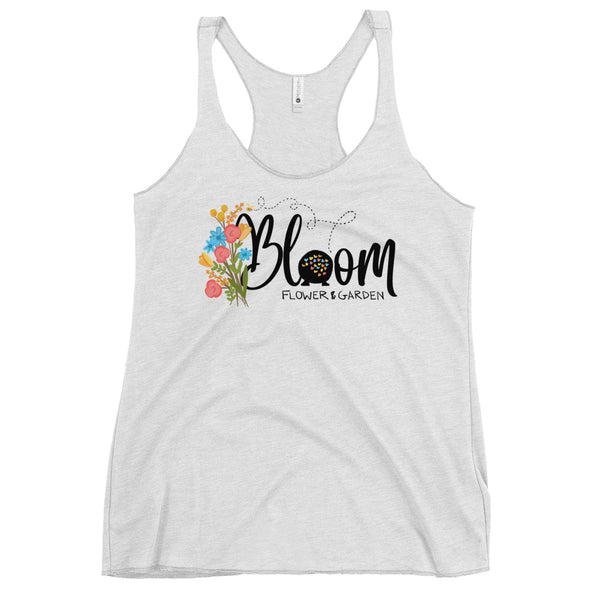 Epcot Festival Bloom Tank Top Flower and Garden Women's Racerback Tank