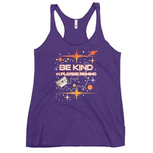 Guardians of the Galaxy Tank top Be Kind Please Rewind Disney Marvel Women's Racerback Tank