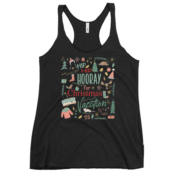 Christmas Vacation Tank Top Hip Hip Hooray for Christmas Vacation Griswold Family Christmas Tank Top
