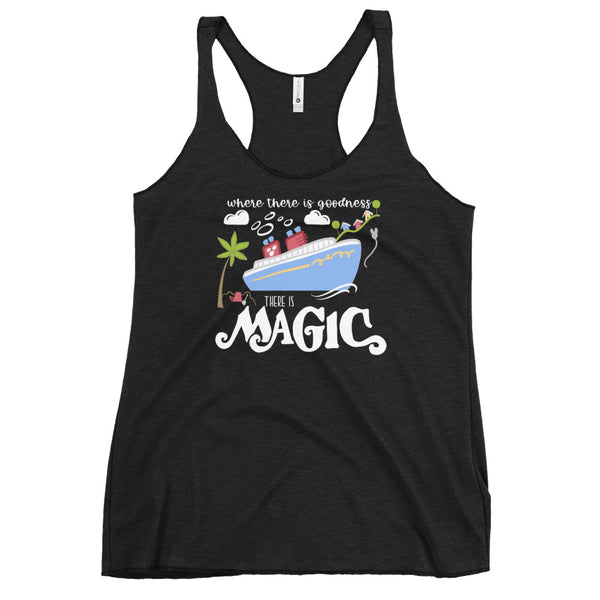 Disney Magic Cruise Tank Top  Disney Family Cruise Vacation Women's Racerback Tank