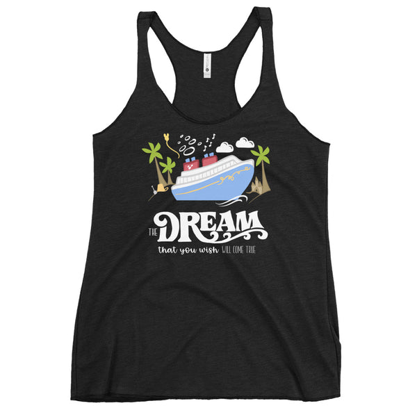 Disney Dream Cruise Tank Top Disney Family Cruise Vacation Women's Racerback Tank