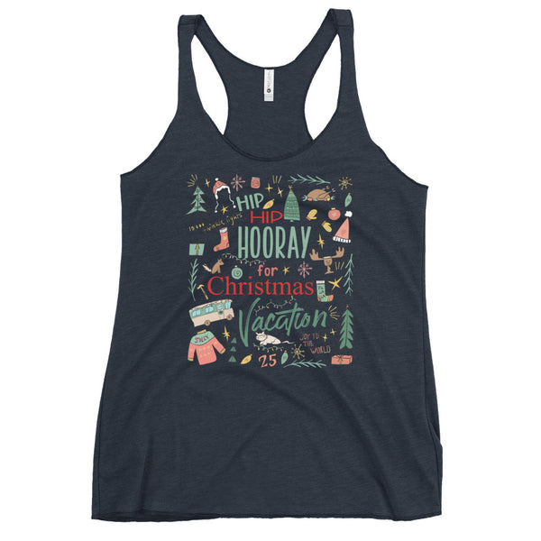 Christmas Vacation Tank Top Hip Hip Hooray for Christmas Vacation Griswold Family Christmas Tank Top