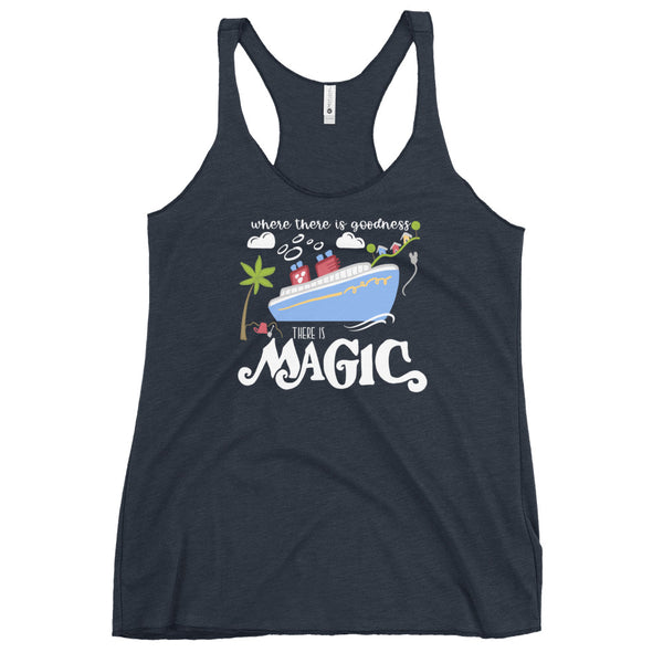 Disney Magic Cruise Tank Top  Disney Family Cruise Vacation Women's Racerback Tank