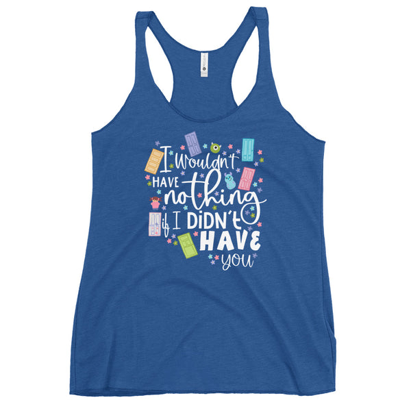 Monster's Inc. Tank Top Disney Shirt I Wouldn't Have Nothing Disney Monsters Inc Tank Top