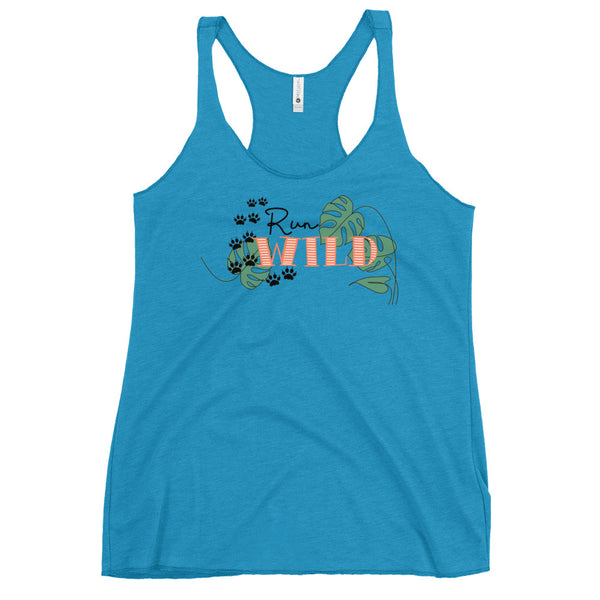 Lion King Run Wild RunDisney Tank Top Lion King Animal Kingdom Women's Racerback Tank