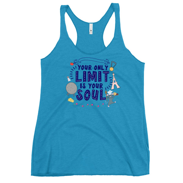 Remy runDisney tank top Ratatouille Disney running Women's Racerback Tank