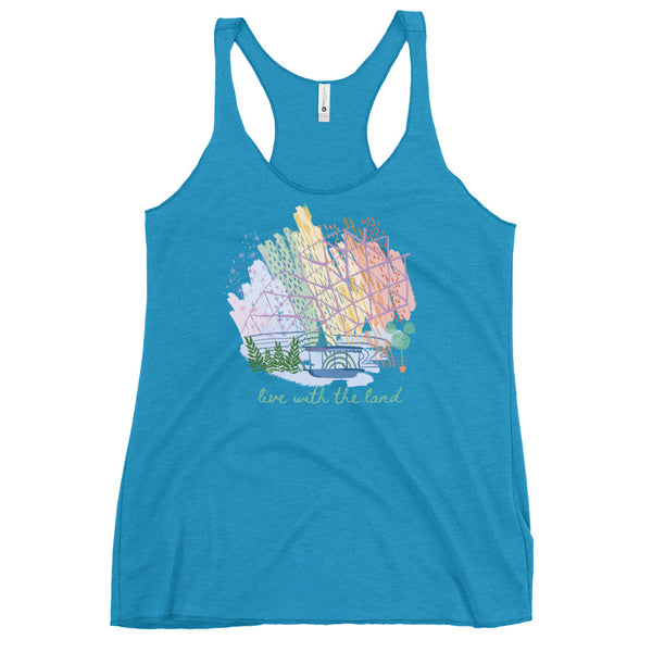 Living with the Land Tank Top Epcot Park Walt Disney World Women's Racerback Tank