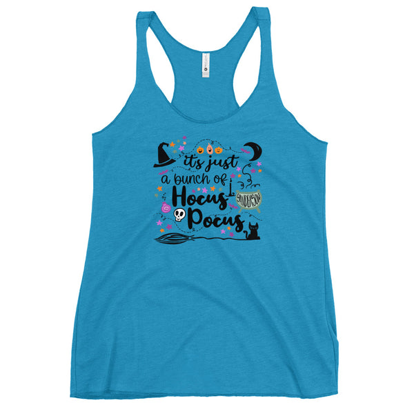 Hocus Pocus Halloween Tank Top Disney Shirt Sanderson Sisters Hocus Pocus Racerback Tank Top