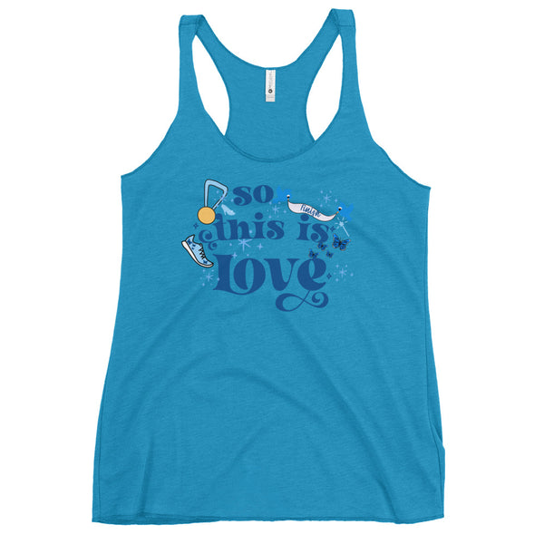 runDisney Cinderella Princess running weekend Women's Racerback Tank