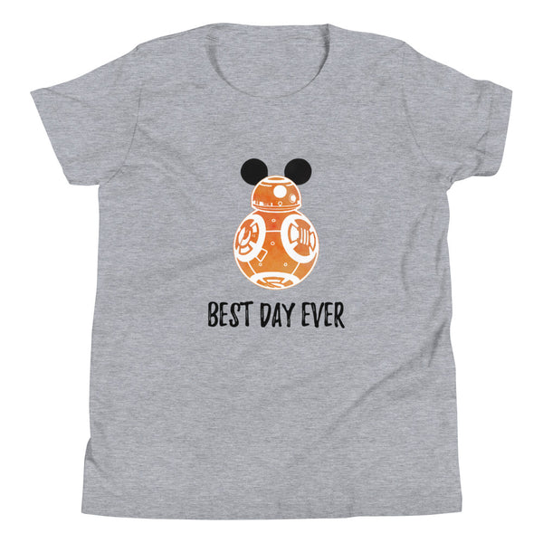 BB8 Star Wars Kids T-shirt Best Day Ever Disney Mickey Ears Kids T-shirt