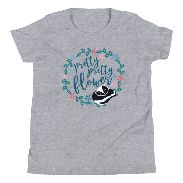 Bambi Kids T-Shirt Pretty Flower Skunk Kids T-Shirt
