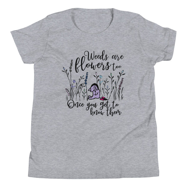 Eeyore Kids T-Shirt Weeds are Flowers Too Kids T-Shirt