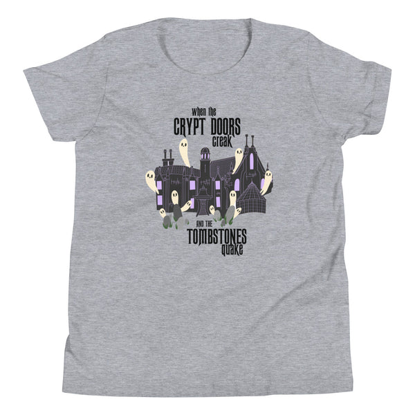 Disney Haunted Mansion T-Shirt Grim Grinning Ghosts Halloween Kids T-Shirt