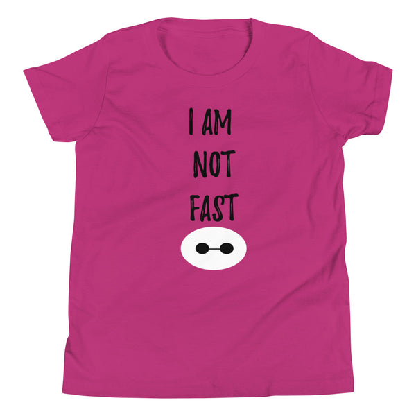 Baymax I Am Not Fast Kids T-Shirt Tee for Kids Disney Big Hero 6 Kids T-Shirt