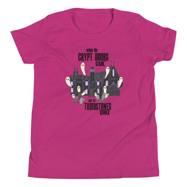 Disney Haunted Mansion T-Shirt Grim Grinning Ghosts Halloween Kids T-Shirt
