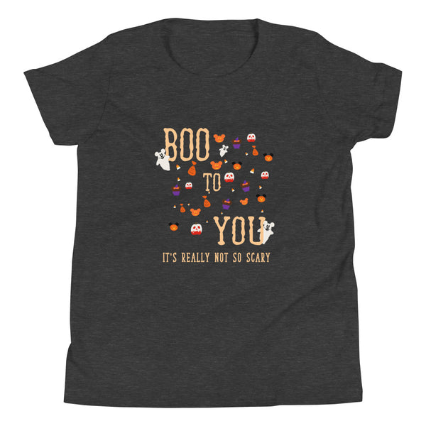 Mickey's Not So Scary Halloween Party Disney Kid's Shirt Boo To You Parade Disney Halloween Shirt Kid's T-Shirt
