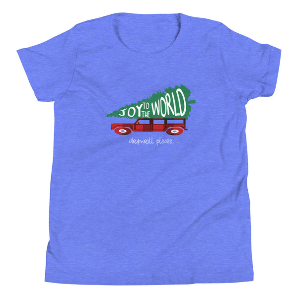Joy to the World Kids Shirt Griswold Family Christmas Kids T-Shirt