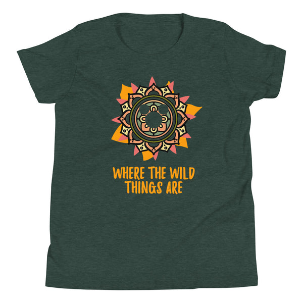 Animal Kingdom Wild Things Kids Mickey Mandala Wild Thing Kids T-Shirt