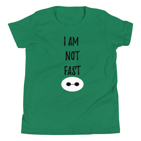 Baymax I Am Not Fast Kids T-Shirt Tee for Kids Disney Big Hero 6 Kids T-Shirt
