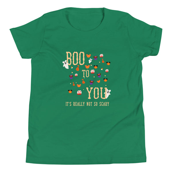 Mickey's Not So Scary Halloween Party Disney Kid's Shirt Boo To You Parade Disney Halloween Shirt Kid's T-Shirt