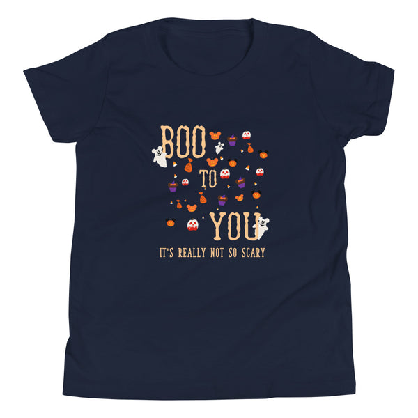 Mickey's Not So Scary Halloween Party Disney Kid's Shirt Boo To You Parade Disney Halloween Shirt Kid's T-Shirt