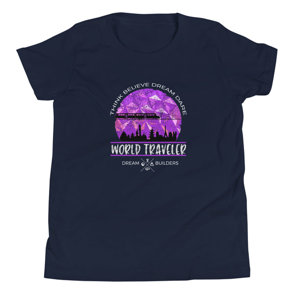 Dream Builders Kids T-Shirt Epcot World Traveler Kids T-shirt