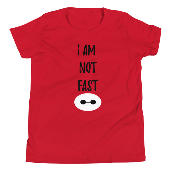 Baymax I Am Not Fast Kids T-Shirt Tee for Kids Disney Big Hero 6 Kids T-Shirt