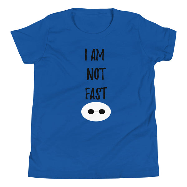 Baymax I Am Not Fast Kids T-Shirt Tee for Kids Disney Big Hero 6 Kids T-Shirt