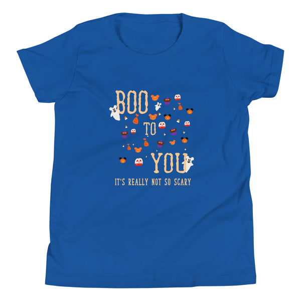 Mickey's Not So Scary Halloween Party Disney Kid's Shirt Boo To You Parade Disney Halloween Shirt Kid's T-Shirt