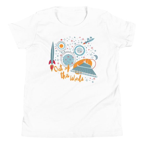 Space Mountain Kids T-Shirt Disney Out of This World Disney Parks Kids T-Shirt